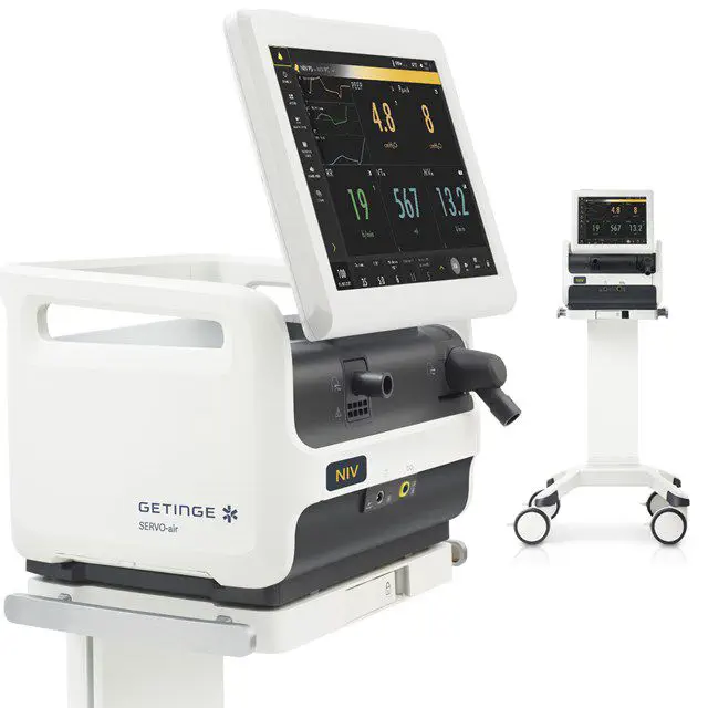 集中治療用人工呼吸器 - Servo-air® NIV - Getinge - 非侵襲的