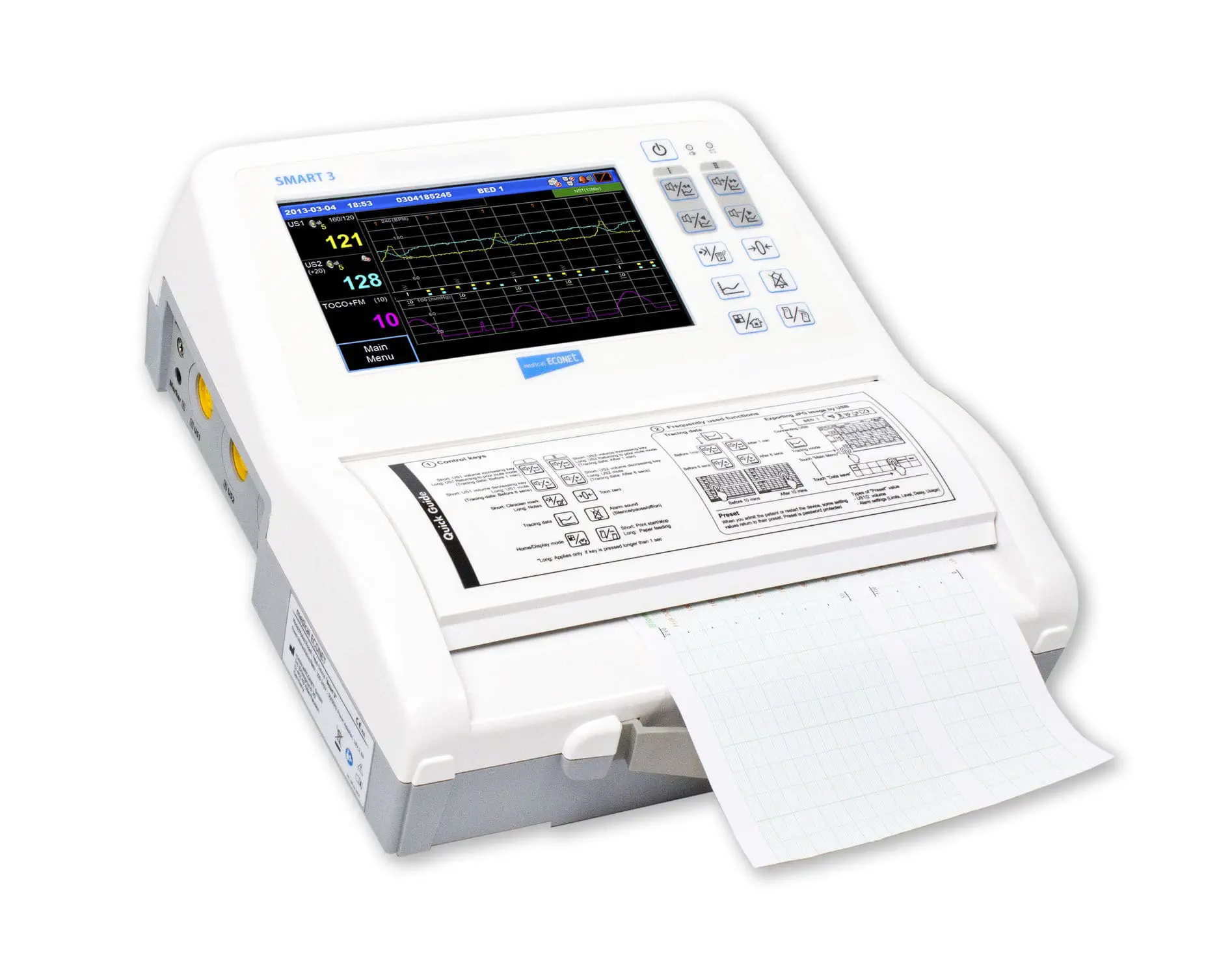 双子の胎児心拍数用超音波胎児モニター - Smart 3 - Medical