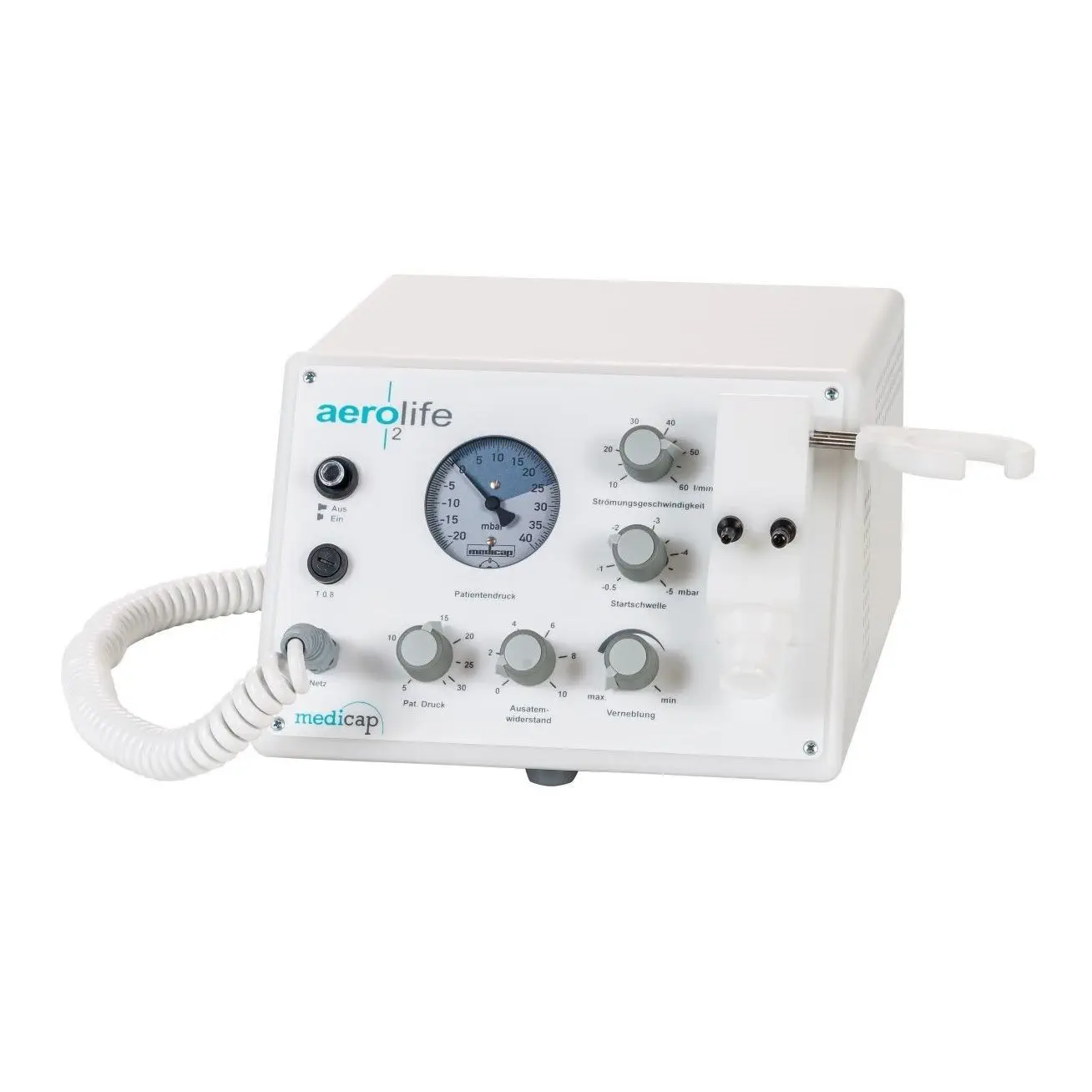 間欠陽圧人工呼吸器 - AEROLIFE 2 - medicap - 診療所用 / 自宅療養用