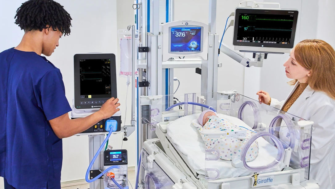 蘇生用人工呼吸器 - NKV-440 - Nihon Kohden Europe - 空圧式