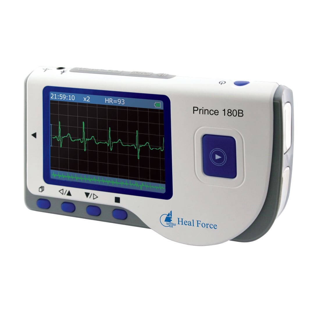 携帯型患者モニター - Prince 180B-BT - Heal Force - ECG / 集中治療用 / 連続