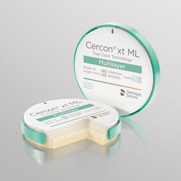 ジルコニア製歯科材料 - Cercon - Dentsply Sirona - 歯の修復用 / 歯科技工室用 / 製粉