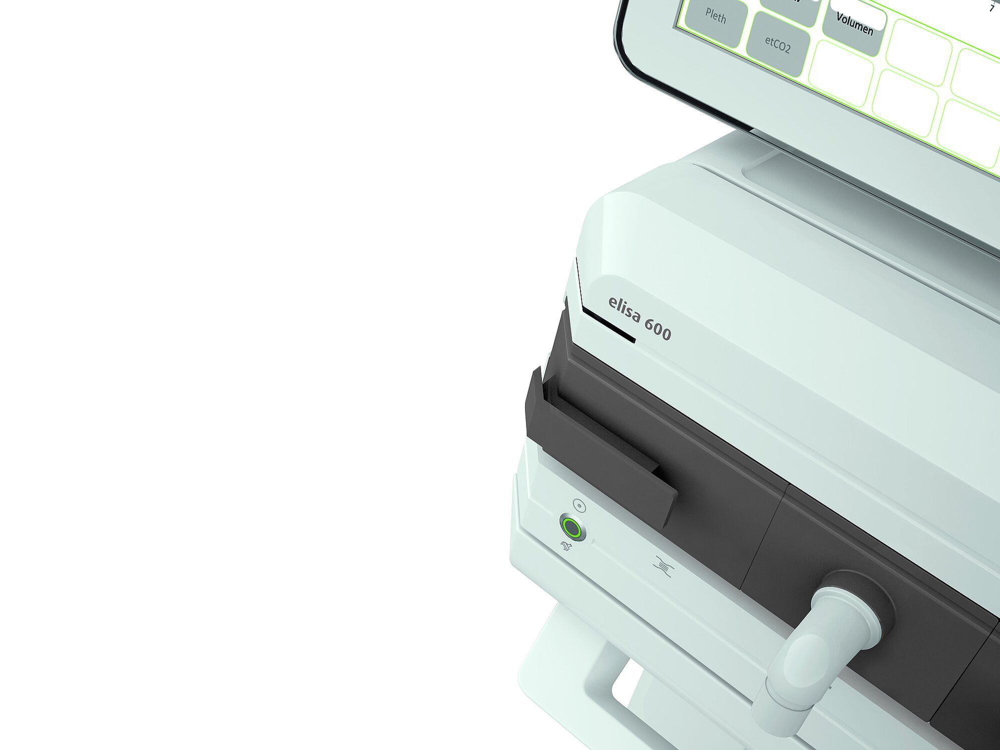 集中治療用人工呼吸器 - elisa 600 - Heinen und Löwenstein - 診療