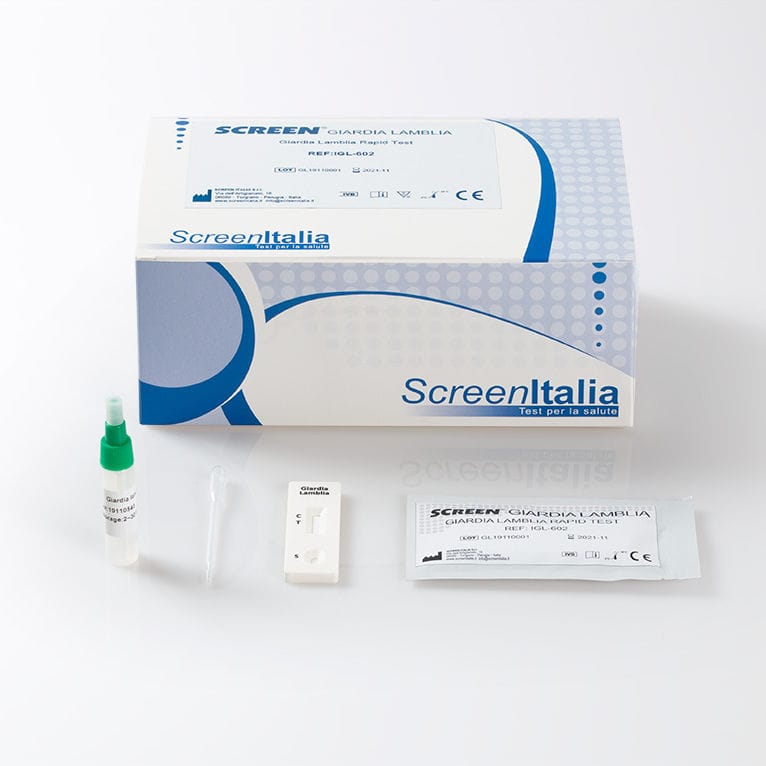 鞭毛虫迅速検査キット - SC-0555-20 - SCREEN ITALIA - ランブル鞭毛虫