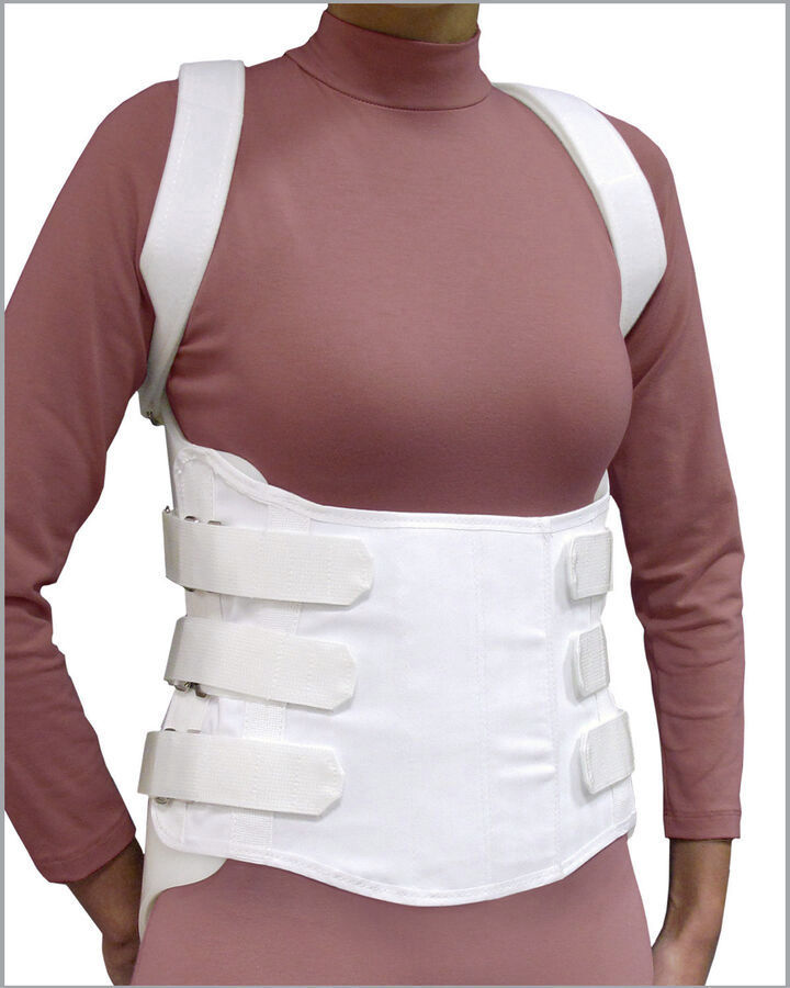 胸腰仙椎サポートコルセット - Front - Spinal Technology