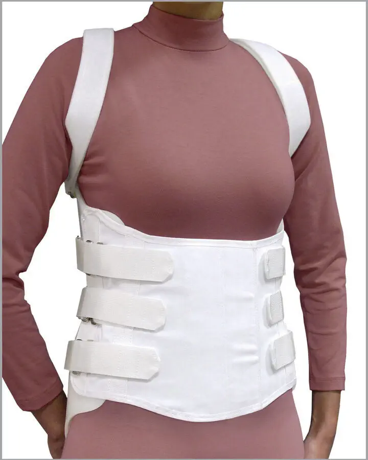 胸腰仙椎サポートコルセット - Front - Spinal Technology