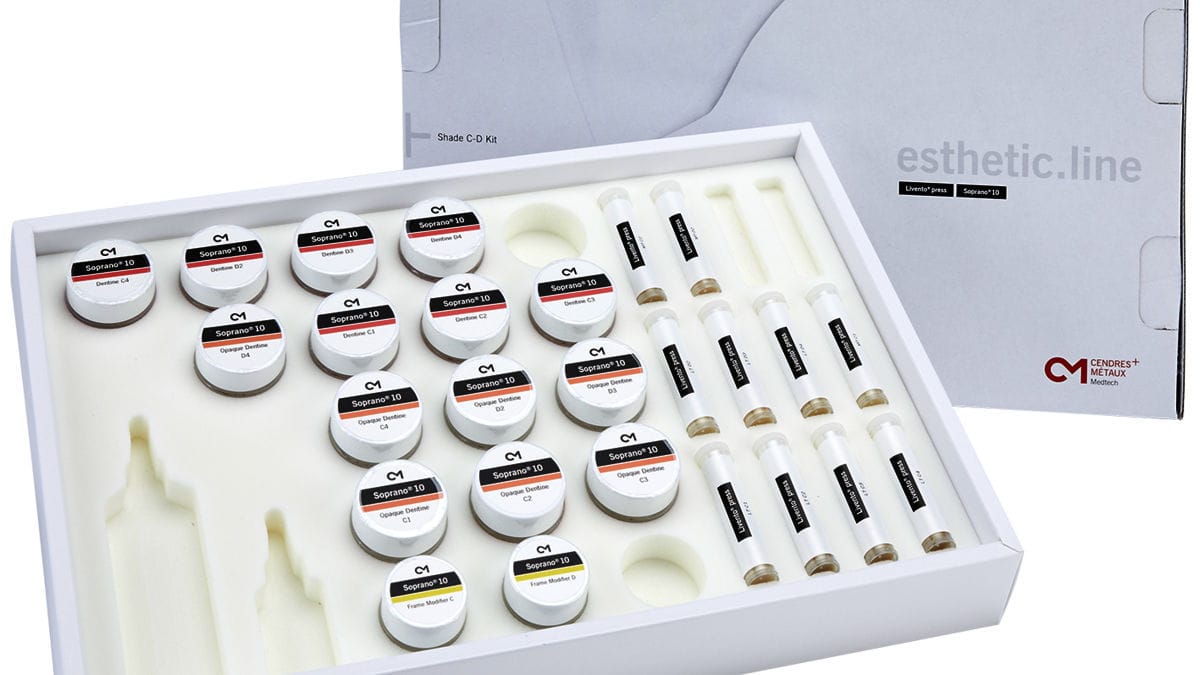 ガラス セラミック製歯科材料 - Soprano® 10 - Cendres+Métaux SA - 二