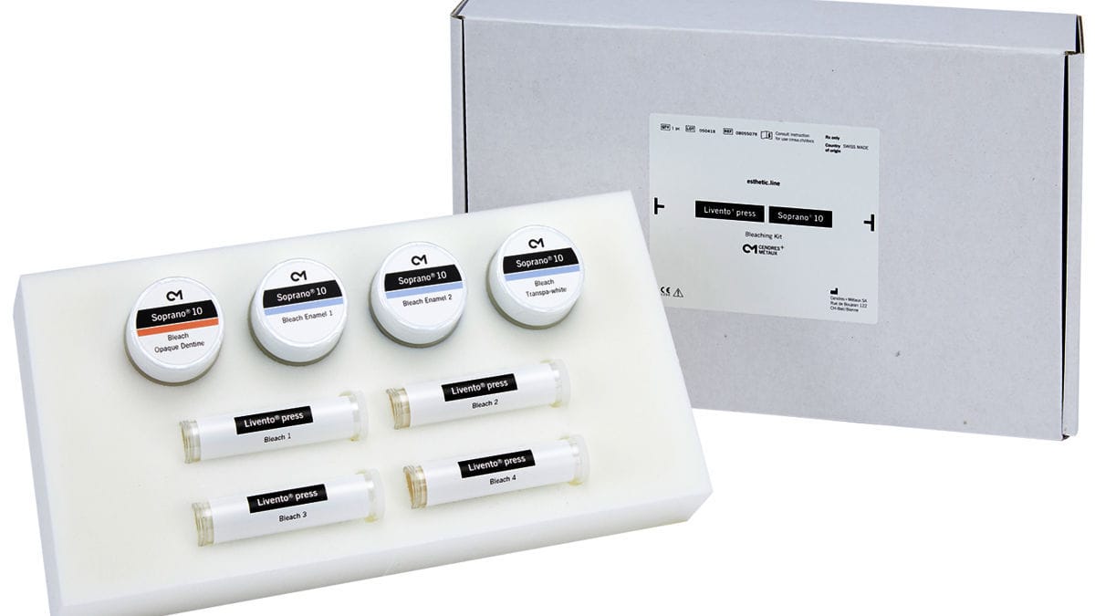 ガラス セラミック製歯科材料 - Soprano® 10 - Cendres+Métaux SA - 二