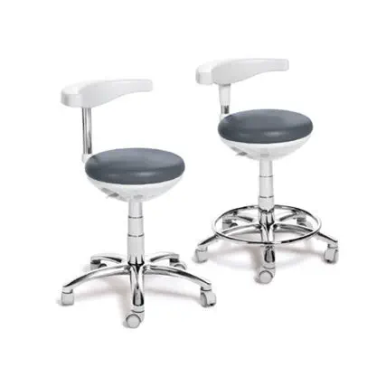 歯科用スツール - Assist - EURODENT - 高さ調節可能な / キャスター