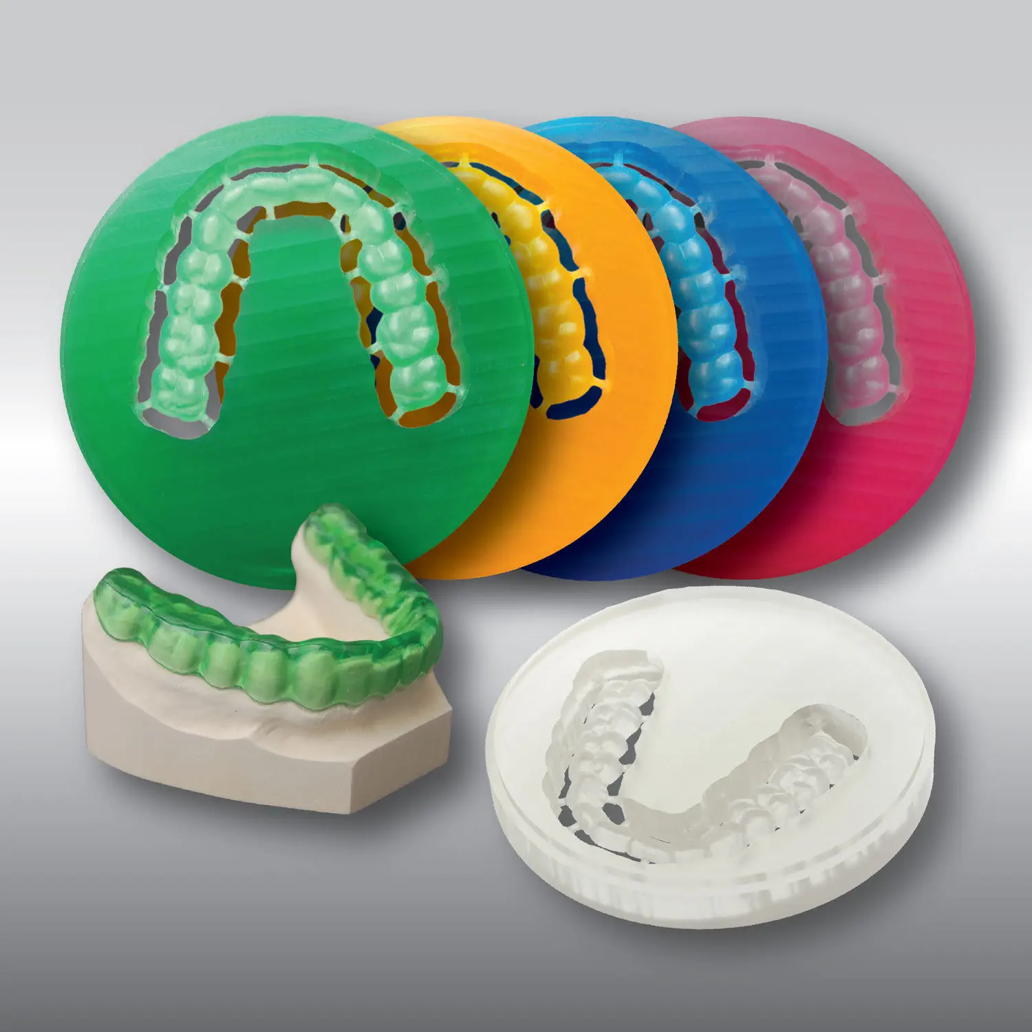 PMMA歯科材料 - DISC splint - POLIDENT d.o.o. - CAD/CAM / セラピー