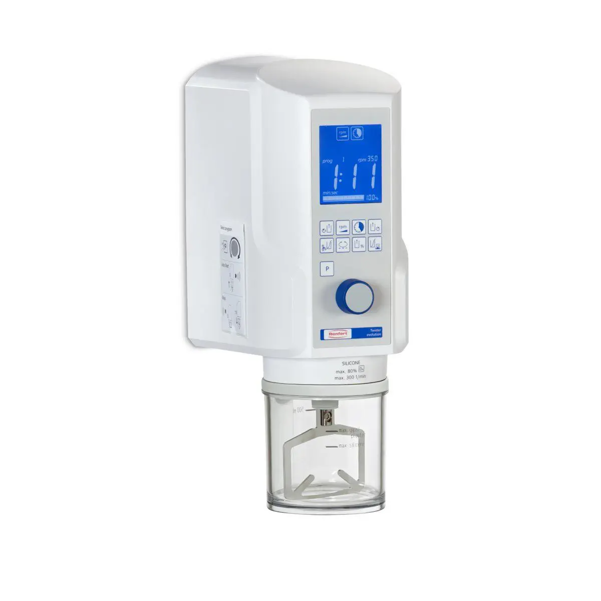 Renfert ベーシッククワトロⅡ 完動品 歯科技工 歯科 回転式ミキサー