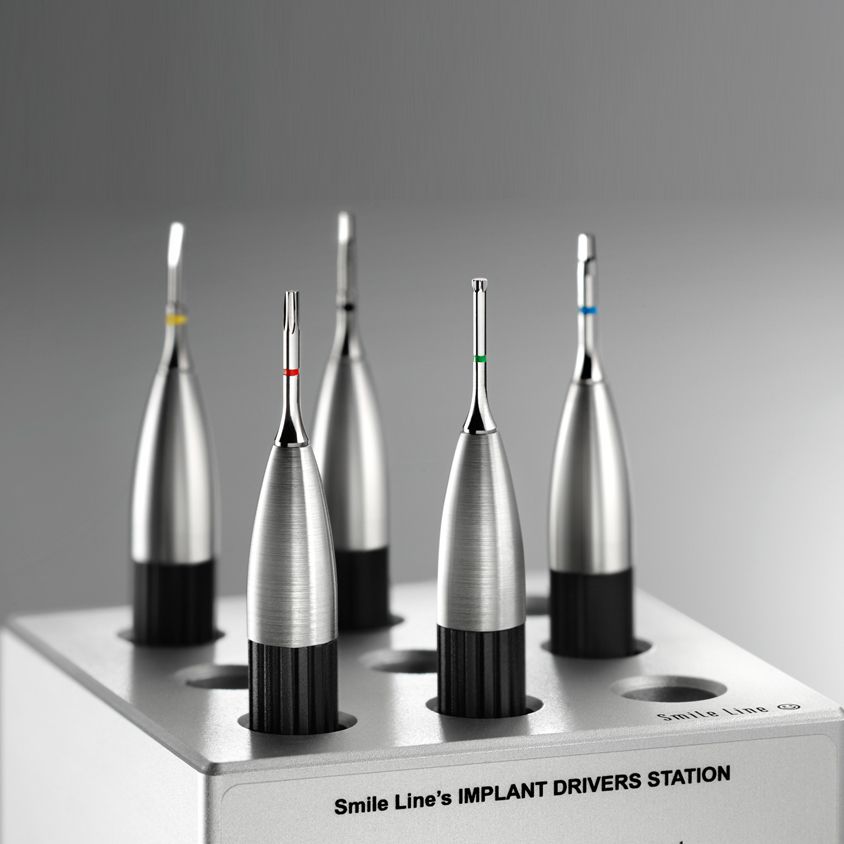 Smile Line Wet’n’ Dry Classicセット3 歯科技工 歯科インプラント用歯科用ドライバー - IMPLANT DRIVERS, LAB - SMILE