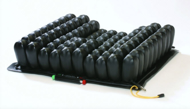 車椅子用クッション - CONTOUR SELECT® - ROHO - エアー / 洗える