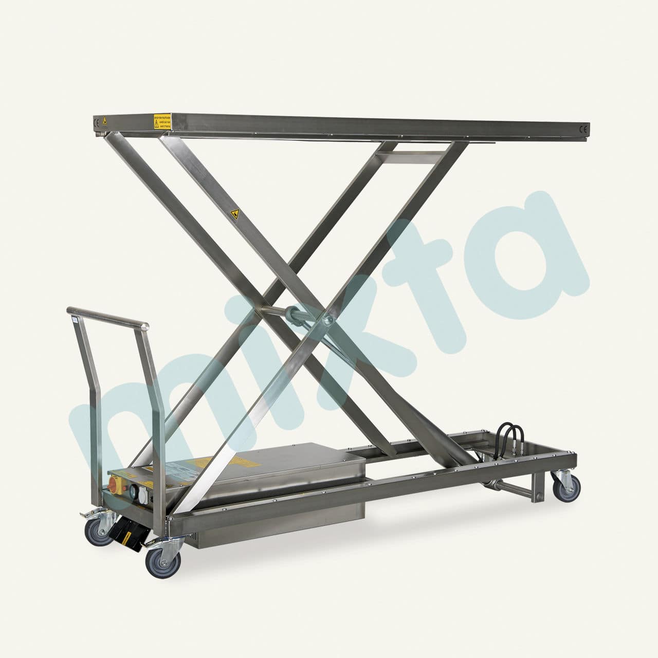 昇降式遺体搬送台車 - MKL 9001 - MIXTA - ハンドリング / 輸送用 / 貯蔵
