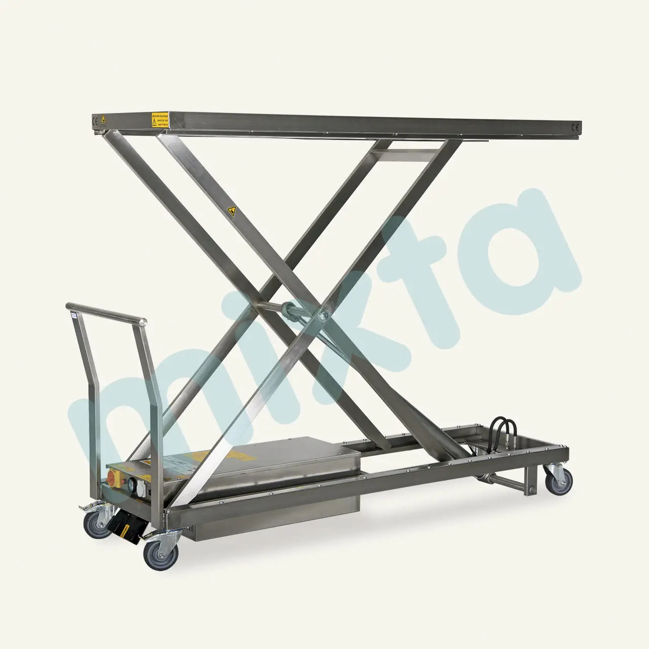 昇降式遺体搬送台車 - MKL 9001 - MIXTA - ハンドリング / 輸送用 / 貯蔵