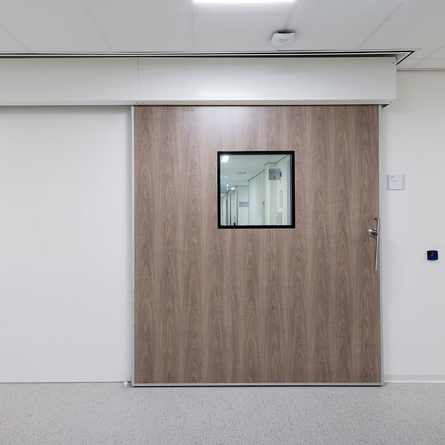 放射線防御用ドア - Medicare EI1 - Metaflex Doors Europe - 防火 / RF シールド / 手術室用