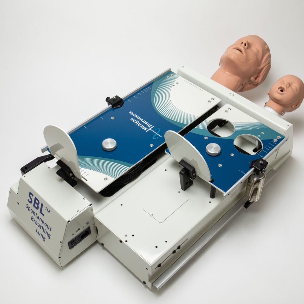 医療訓練用肺テスト - SBL™ - Michigan Instruments - 人工換気 / 呼吸