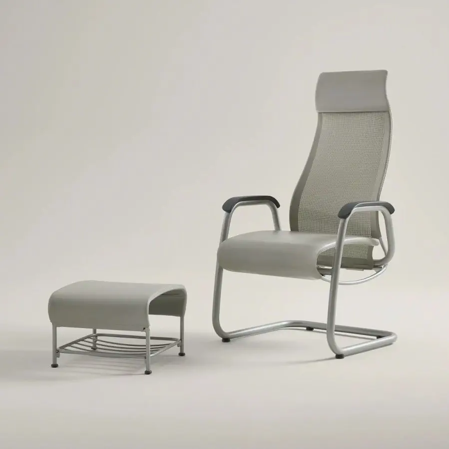 人間工学休息用アームチェア - Cura - Nurture - Steelcase - 手動式