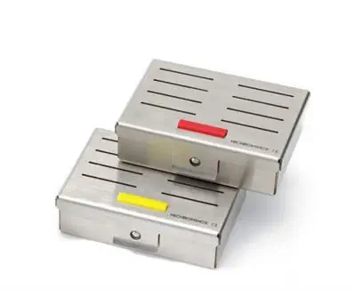歯科器具用滅菌カセット - 182040 - NICHROMINOX - ステンレススチール