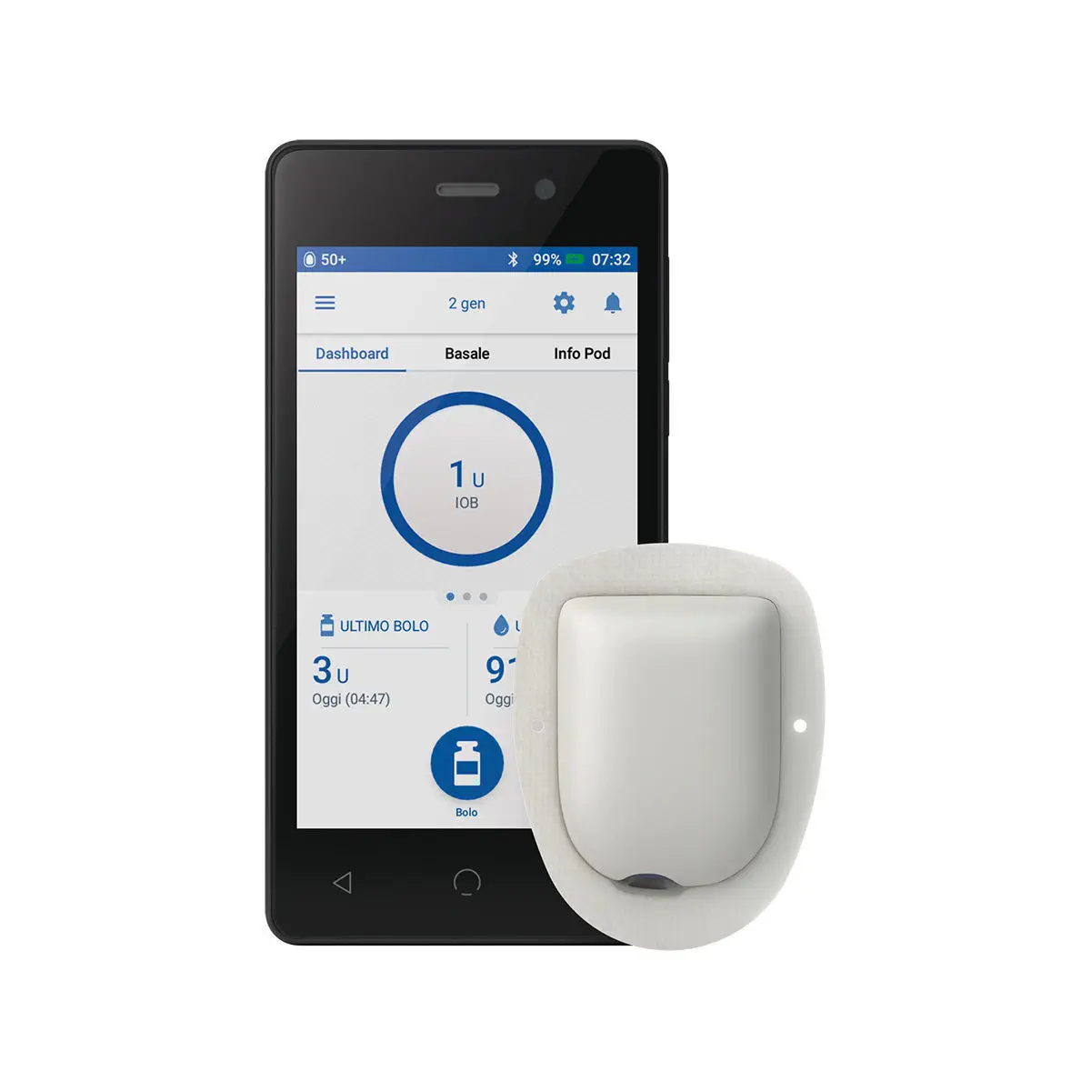 ワイヤレスインスリンポンプ - Omnipod DASH® - Insulet - 防水