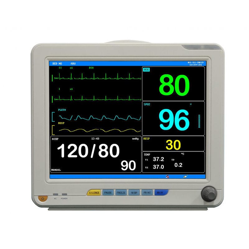 卓上患者モニター - JR2000D - SHANXI JERRY MEDICAL - ECG