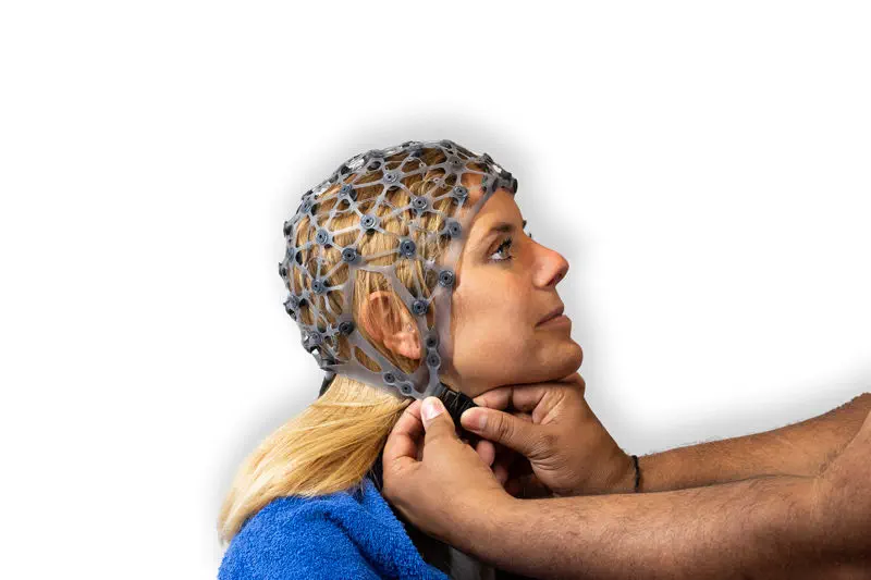 32チャンネルEEGヘルメット - waveguard™net - ANT Neuro - 64チャネル