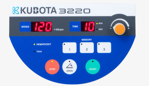 血液分析超小型遠心機 - 3220 - KUBOTA - ヘマトクリット用 血液分析超小型遠心機 - 3220 - KUBOTA - ヘマトクリット用
