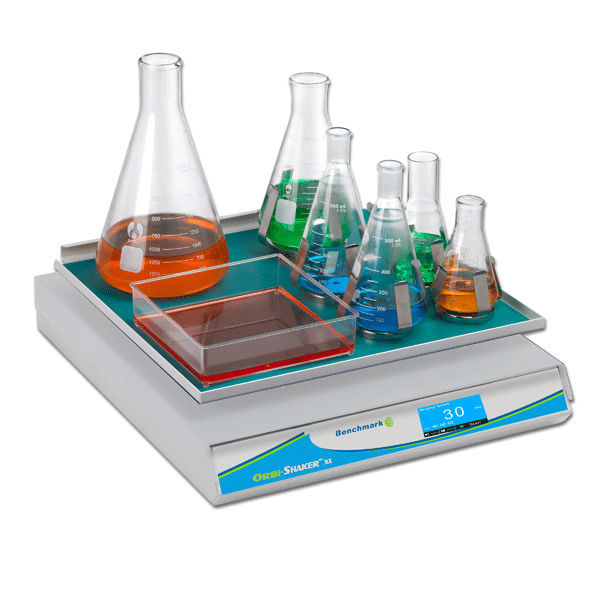 オービタル研究用シェーカー OrbiShaker™ XL BENCHMARK SCIENTIFIC デジタル / 卓上 / 可変速度