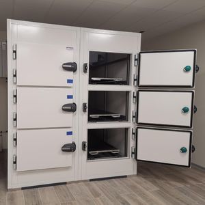 遺体担架用遺体安置棚 1