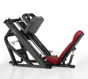 傾斜脚用プレス筋力トレーニングマシン