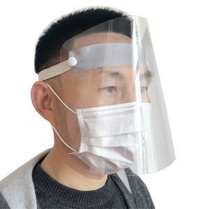 眼保護付きフェイスシールド