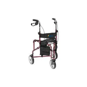 DAILYLIFE 折りたたみ式歩行器 赤 DAILYLIFE 折りたたみ式歩行器 赤