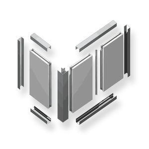クリーンルーム用壁用基盤 1