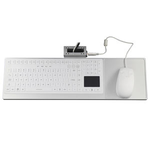 タッチパッド付き医療用キーボード