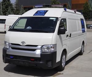 ワゴン車タイプ救急車