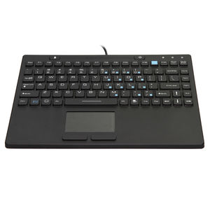 タッチパッド付き医療用キーボード