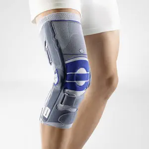 Bauerfeind GenuTrain S グレー/ネイビー ゲニュTrain (ひざサポーター) - メディカルライン｜BAUERFEIND