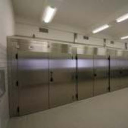 遺体担架用遺体安置棚