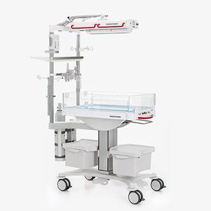 キャスター付き新生児の集中治療用保育器