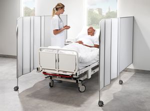 折りたたみ式医療用パーテーション