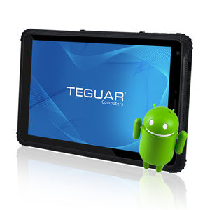 医療施設医療用PCタブレット / タッチパネル付 / 硬化 / 防水