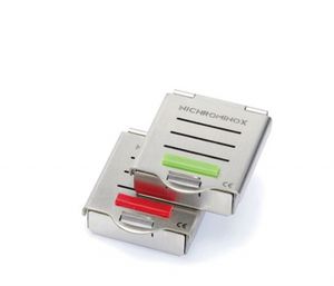 「ルーツ　確認用」 歯科器具用滅菌カセット - 182040 - NICHROMINOX - ステンレススチール