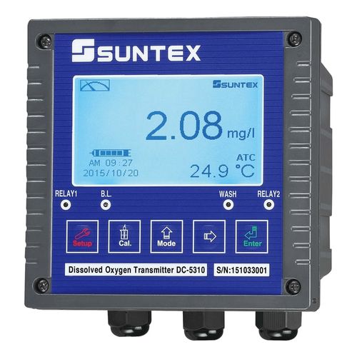 水の分析用変換器 - DC-5310-RS D.O. - Suntex Instruments - 圧力