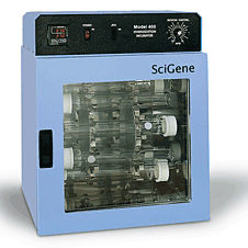 ハイブリダイゼーション保温培養器 - 400  - SciGene - 卓上 / ステンレススチール製 / 回転