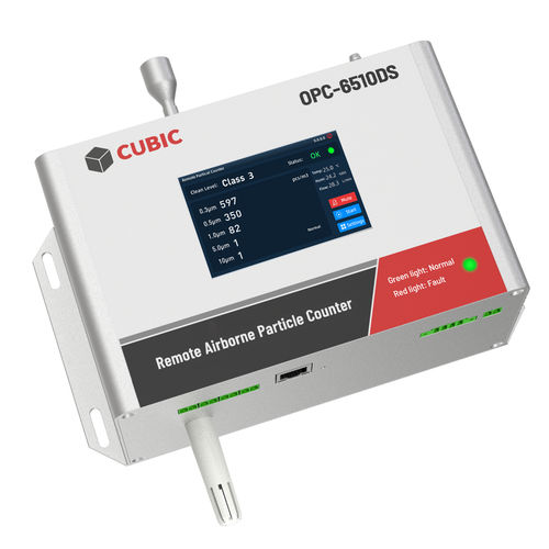 レーザー回折による微粒子カウント装置 - OPC-6510DS - Cubic Sensor and Instrument Co.,Ltd. - クリーンルーム用 / 製薬産業用 / 食品産業用