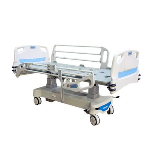 病院用ベッド - DL57B5I - Pinxing Medical Equipment - 電動式 / 高さ調節可能 / 体重計付き
