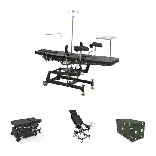 汎用手術台 - PX-TS2  - Pinxing Medical Equipment - 機械式 / レッグレスト付き / 肘掛け付き
