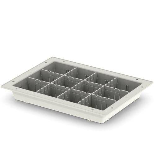 医療用トレ－ - Modular Iso System - ABS Tray 5X30X40cm - Pegasus Medical Concepts - ABS樹脂製 / モジュラー