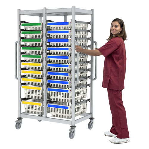 手術室用台車 - SLS-UU-1640 - Pegasus Medical Concepts - 無菌 / 医療用 / 病院用