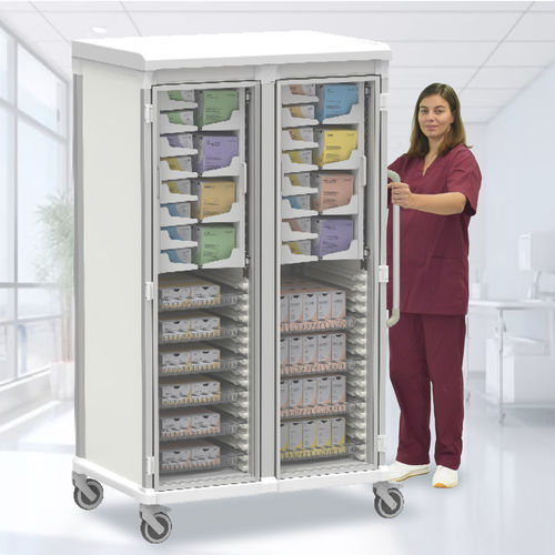 縫合カート - Two Columns Dual-access - Pegasus Medical Concepts - 医療用 / 手術用 / 医療器具用